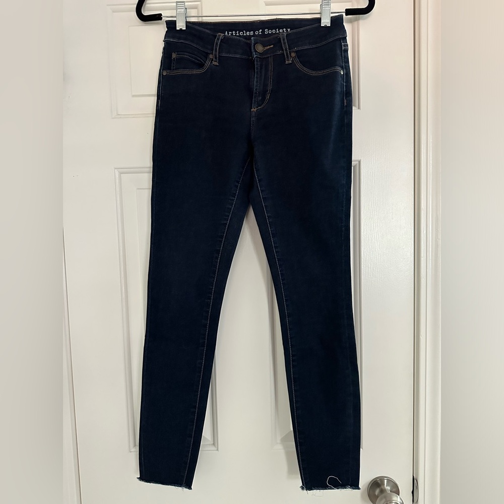 Articles Of Society Blue Skinny Jeans